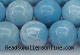 CLR606 15.5 inches 16mm round imitation larimar beads wholesale