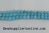 CLR73 15.5 inches 12mm round imitation larimar beads wholesale