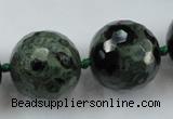 CLS107 15.5 inches 25mm faceted round kambaba jasper beads