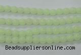 CLU01 15.5 inches 4mm round luminous stone beads wholesale