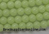 CLU03 15.5 inches 8mm round luminous stone beads wholesale