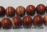 CMA205 15.5 inches 14mm round red malachite beads wholesale