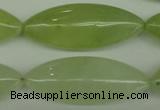 CME14 15.5 inches 15*40mm marquise New jade gemstone beads