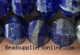 CME215 15.5 inches 7*9mm - 8*10mm pumpkin lapis lazuli beads