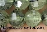 CME236 15.5 inches 10*11mm - 10*12mm pumpkin prehnite beads