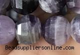 CME239 15.5 inches 10*11mm - 10*12mm pumpkin dogtooth amethyst beads