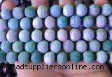 CME325 15.5 inches 9*11mm - 10*12mm pumpkin amazonite beads