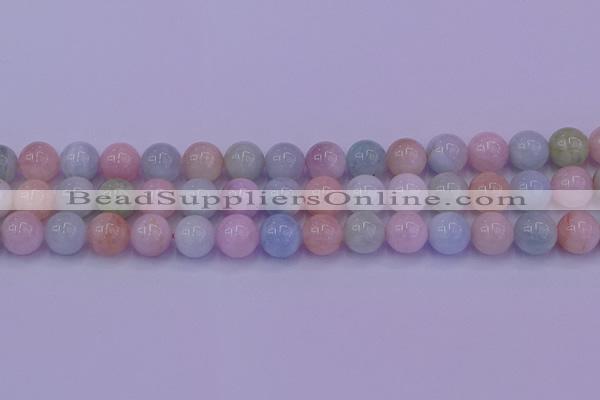 CMG143 15.5 inches 10mm round natural morganite gemstone beads