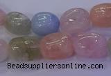 CMG228 15.5 inches 12*16mm - 13*18mm nuggets morganite beads