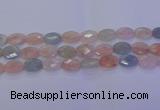 CMG266 15.5 inches 10*14mm faceted oval morganite beads