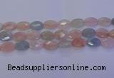 CMG267 15.5 inches 12*16mm faceted oval morganite beads