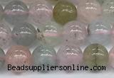 CMG391 15.5 inches 6mm round morganite gemstone beads