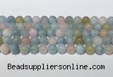 CMG443 15.5 inches 12mm round morganite gemstone beads wholesale