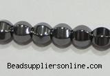 CMH129 15.5 inches 6*6mm pumpkin magnetic hematite beads