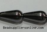 CMH140 15.5 inches 8*16mm teardrop magnetic hematite beads