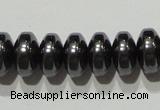 CMH167 15.5 inches 5*8mm rondelle magnetic hematite beads