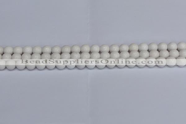 CMJ03 15.5 inches 8mm round Mashan jade beads wholesale