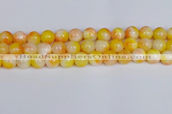 CMJ1053 15.5 inches 12mm round jade beads wholesale