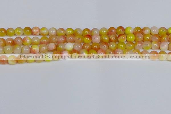 CMJ1055 15.5 inches 6mm round jade beads wholesale