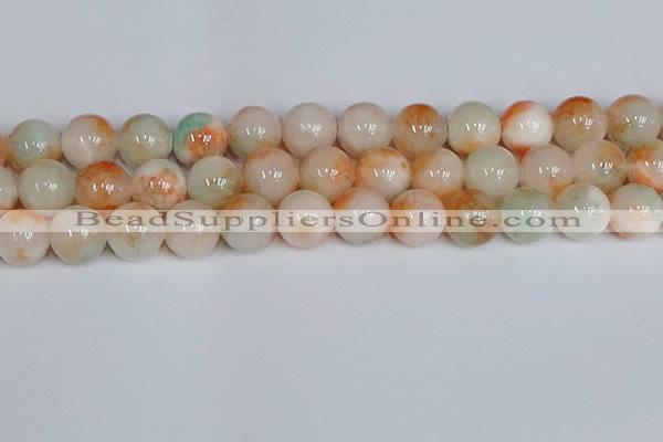 CMJ1068 15.5 inches 12mm round jade beads wholesale