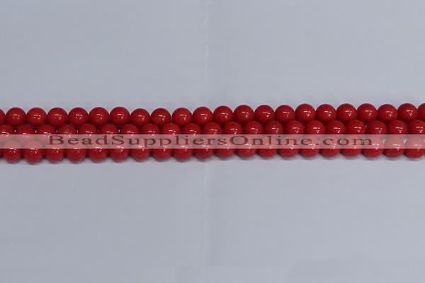 CMJ108 15.5 inches 8mm round Mashan jade beads wholesale