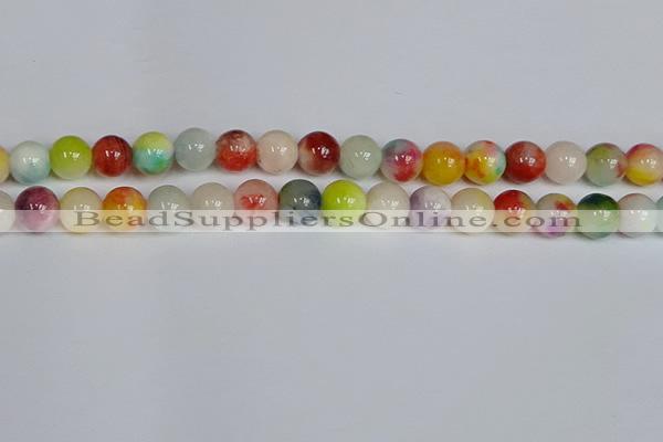 CMJ1086 15.5 inches 8mm round jade beads wholesale