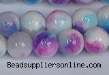 CMJ1116 15.5 inches 8mm round jade beads wholesale