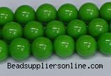 CMJ115 15.5 inches 8mm round Mashan jade beads wholesale