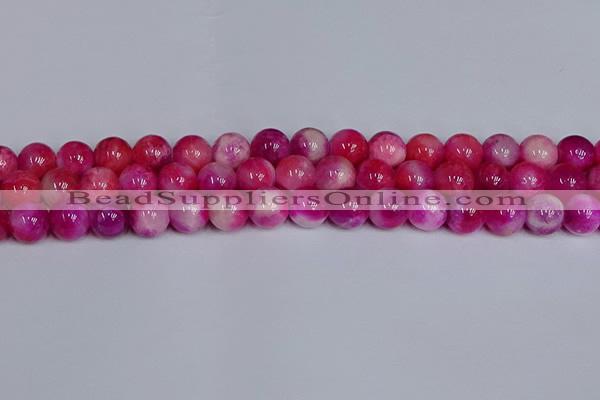 CMJ1151 15.5 inches 8mm round jade beads wholesale