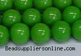 CMJ117 15.5 inches 12mm round Mashan jade beads wholesale