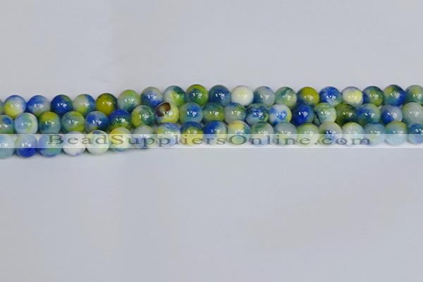 CMJ1221 15.5 inches 8mm round jade beads wholesale