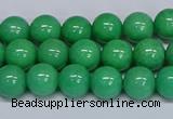 CMJ129 15.5 inches 8mm round Mashan jade beads wholesale