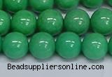 CMJ131 15.5 inches 12mm round Mashan jade beads wholesale