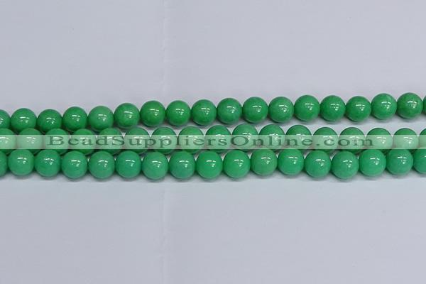 CMJ131 15.5 inches 12mm round Mashan jade beads wholesale