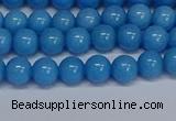 CMJ135 15.5 inches 6mm round Mashan jade beads wholesale