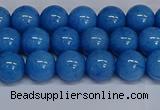 CMJ136 15.5 inches 8mm round Mashan jade beads wholesale