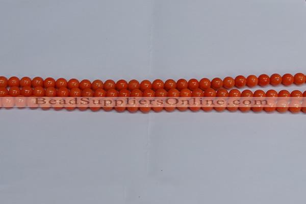 CMJ142 15.5 inches 6mm round Mashan jade beads wholesale