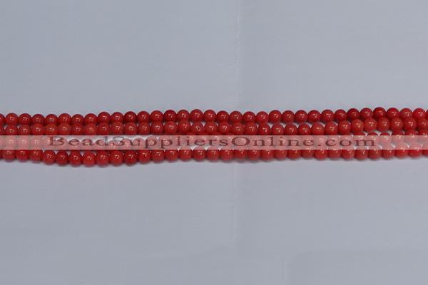 CMJ15 15.5 inches 4mm round Mashan jade beads wholesale