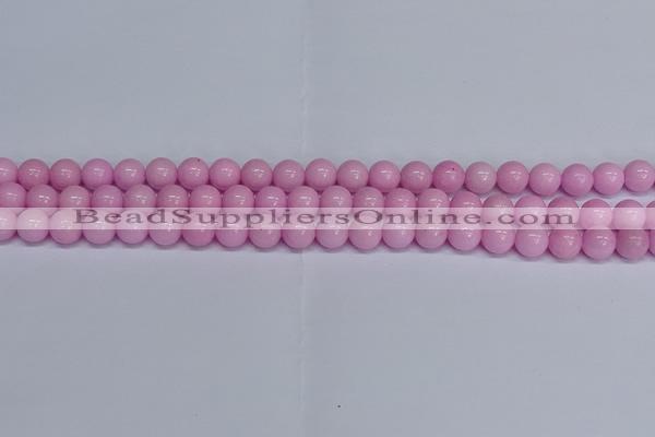 CMJ157 15.5 inches 8mm round Mashan jade beads wholesale