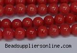 CMJ16 15.5 inches 6mm round Mashan jade beads wholesale