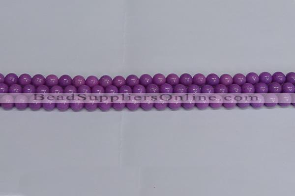 CMJ164 15.5 inches 8mm round Mashan jade beads wholesale