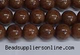 CMJ186 15.5 inches 10mm round Mashan jade beads wholesale