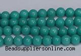 CMJ190 15.5 inches 4mm round Mashan jade beads wholesale