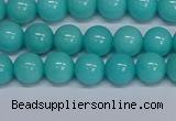 CMJ192 15.5 inches 8mm round Mashan jade beads wholesale