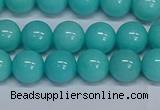 CMJ193 15.5 inches 10mm round Mashan jade beads wholesale