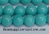 CMJ194 15.5 inches 12mm round Mashan jade beads wholesale