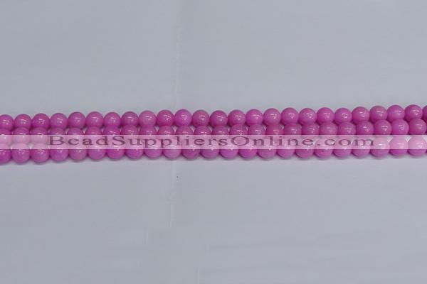 CMJ206 15.5 inches 8mm round Mashan jade beads wholesale