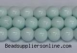 CMJ213 15.5 inches 8mm round Mashan jade beads wholesale