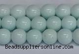 CMJ214 15.5 inches 10mm round Mashan jade beads wholesale