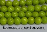 CMJ219 15.5 inches 6mm round Mashan jade beads wholesale